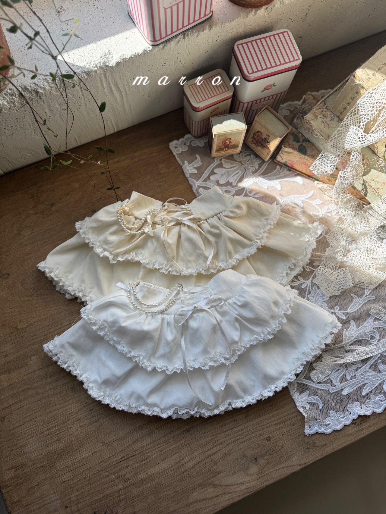 🇰🇷Marron skirt