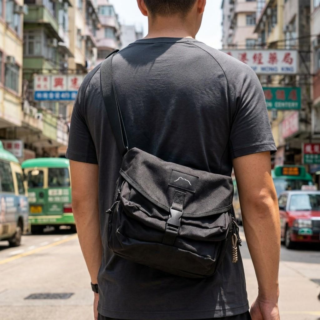 Lion Rock Urban Tactical 斜孭袋（經典黑）