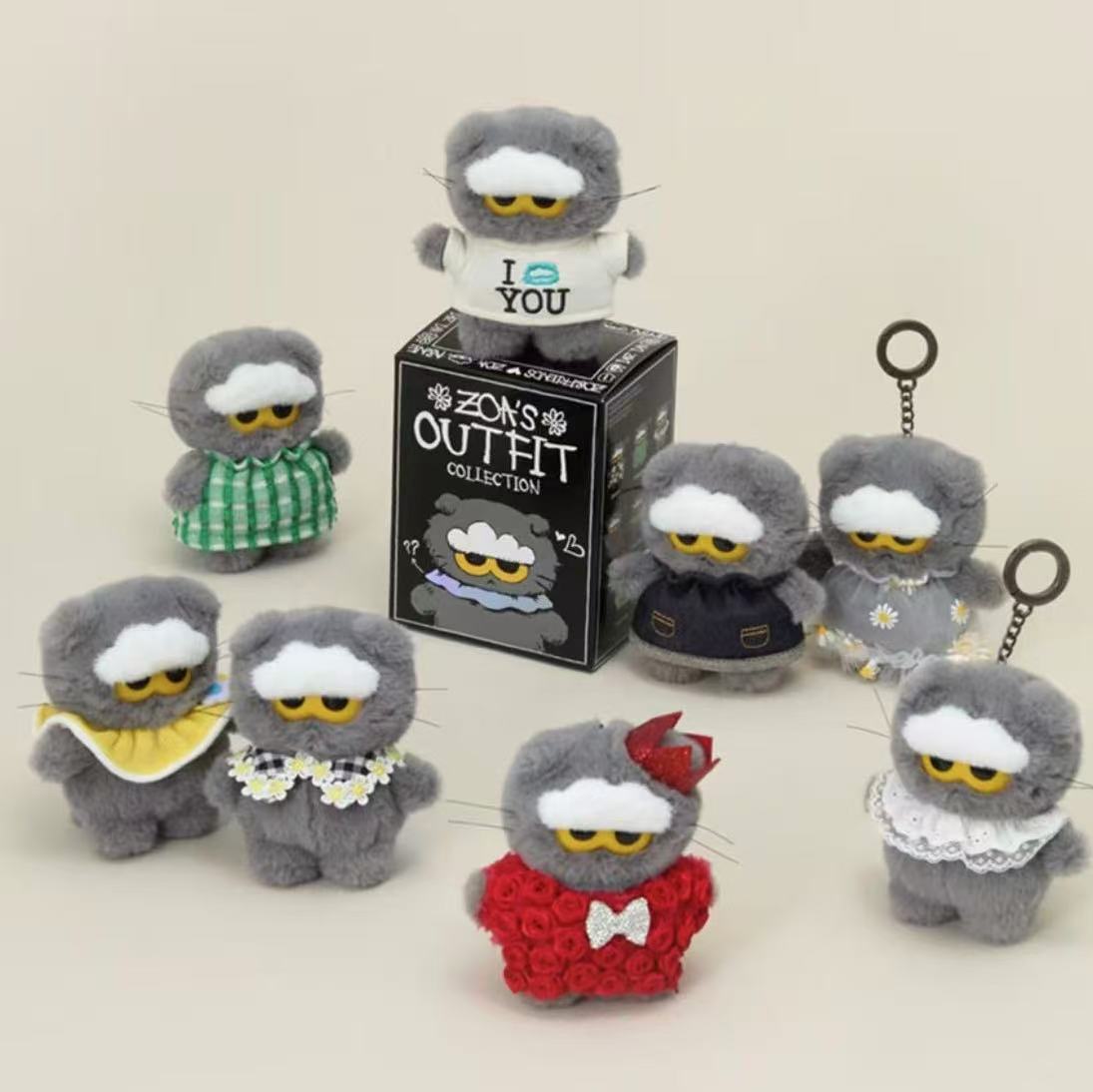 [現貨] 韓國Zo&friends盲盒鎖匙扣