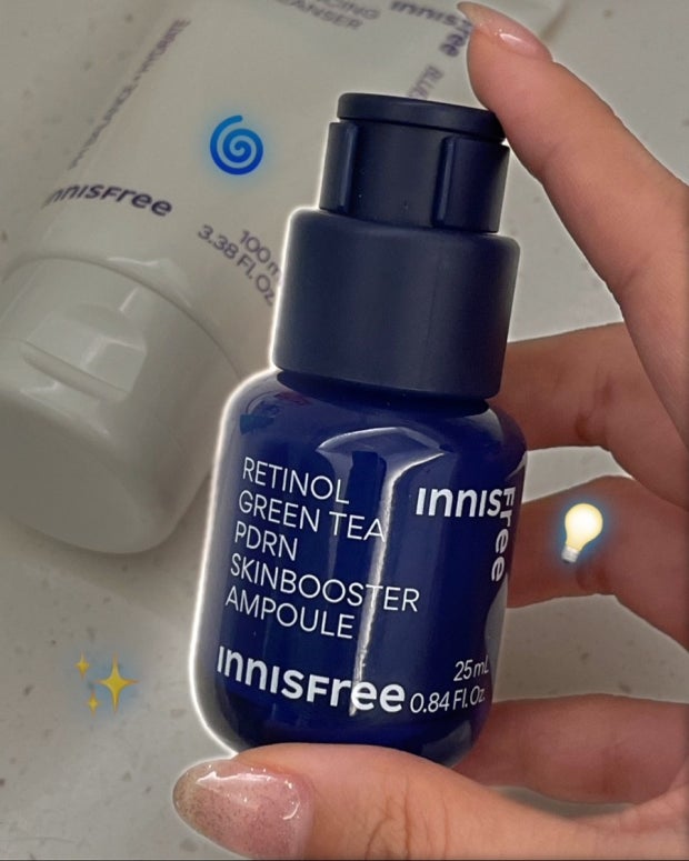 韓國 innisfree A醇 PDRN水光亮肌精華｜Retinol Green Tea PDRN Skinbooster Ampoule 