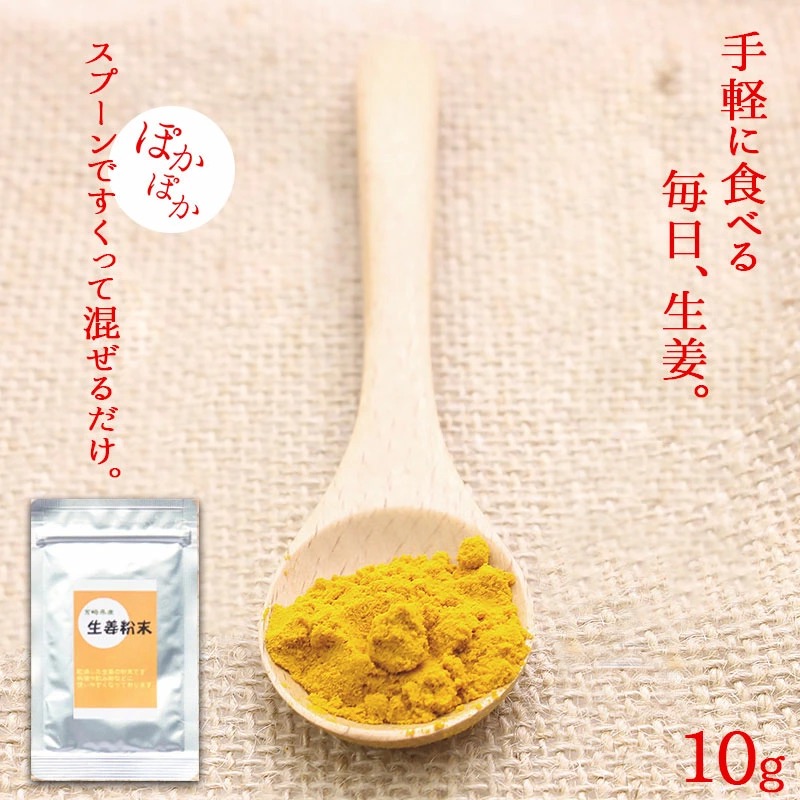 宮崎縣產100%純生薑粉 10g - 04260349