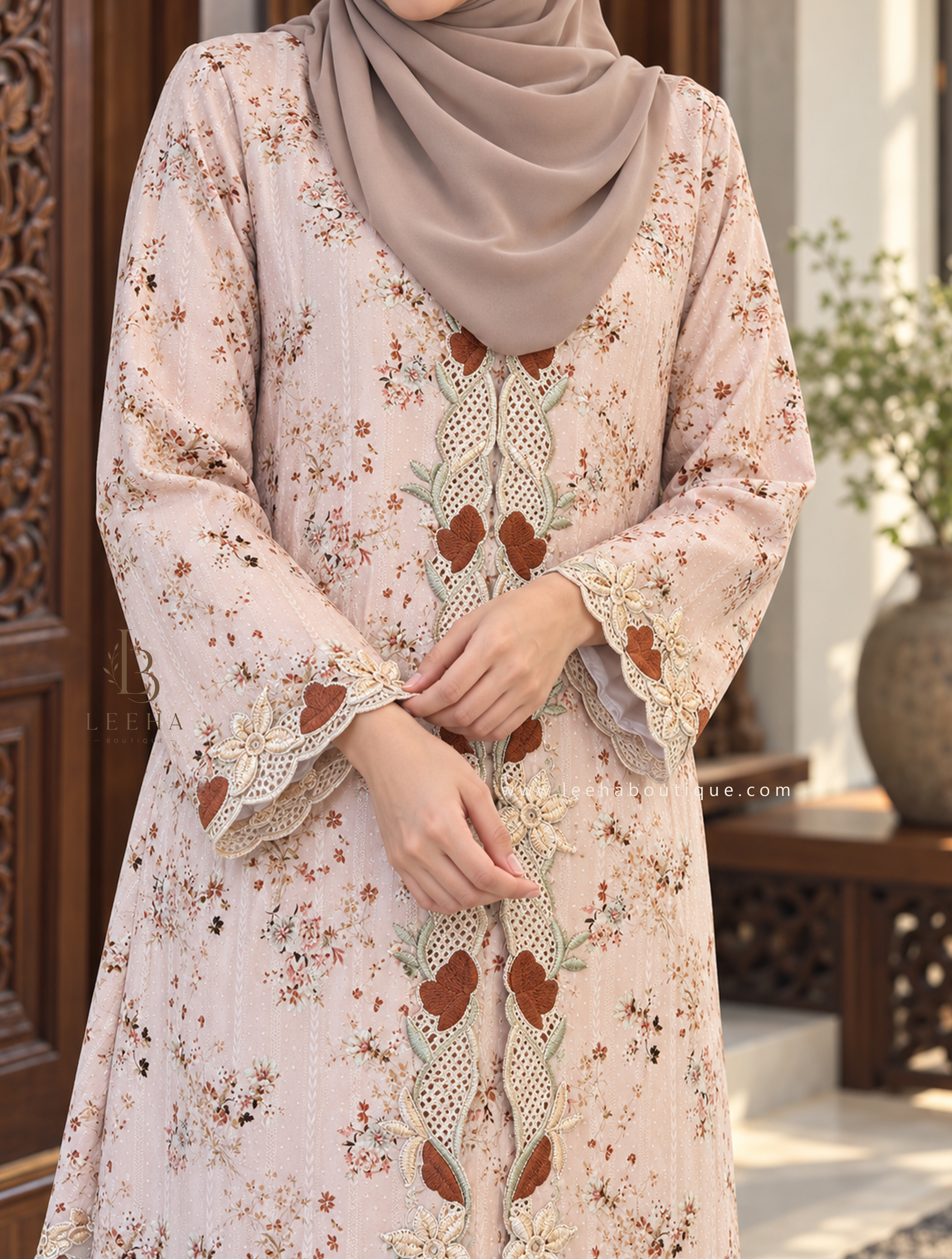 KEBAYA SERI BULAN (BLUSH PINK)