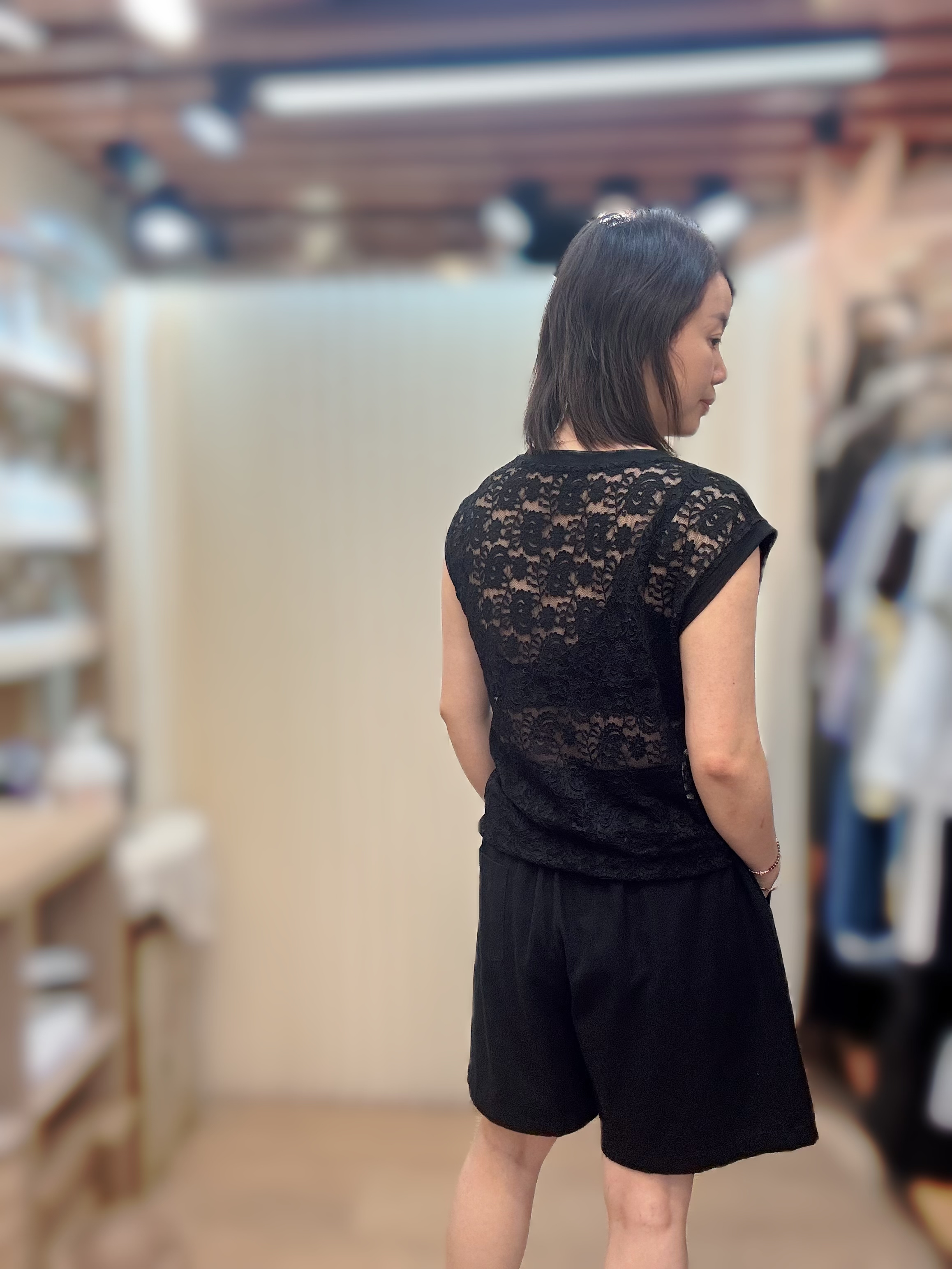 歐洲Lace 暗紋拼布背心 M795 AB-M03102299 