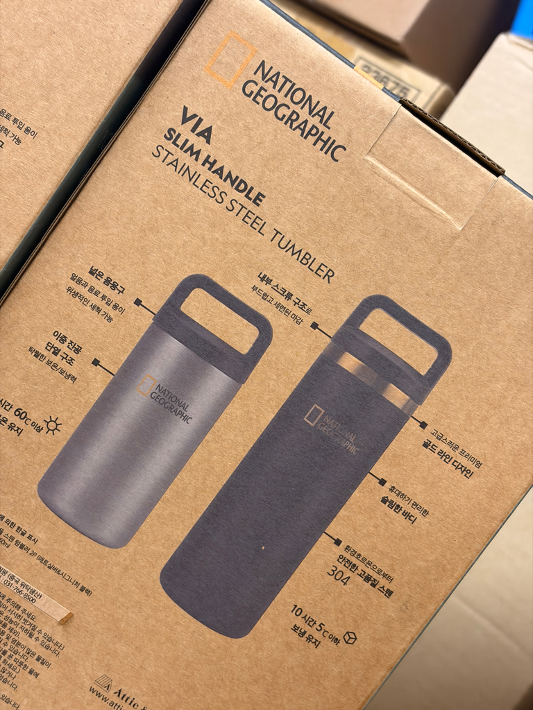 National Geographic (國家地理)保溫杯（一套兩只）