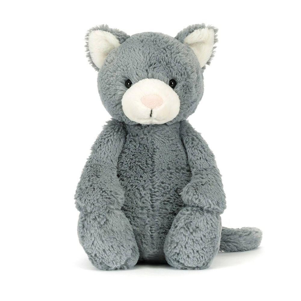 JELLYCAT Bashful Kitten Original 小灰貓