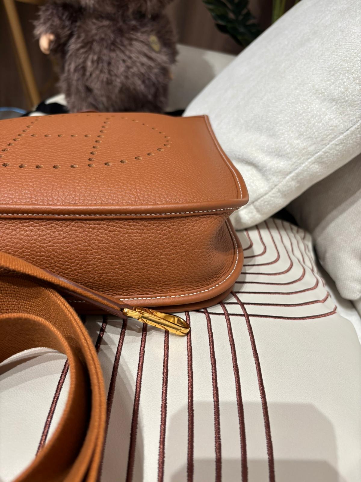 Hermes Evelyne 29 Stamp Z 金金 100%Authentic, 99%New ✅Dust bag✅Box