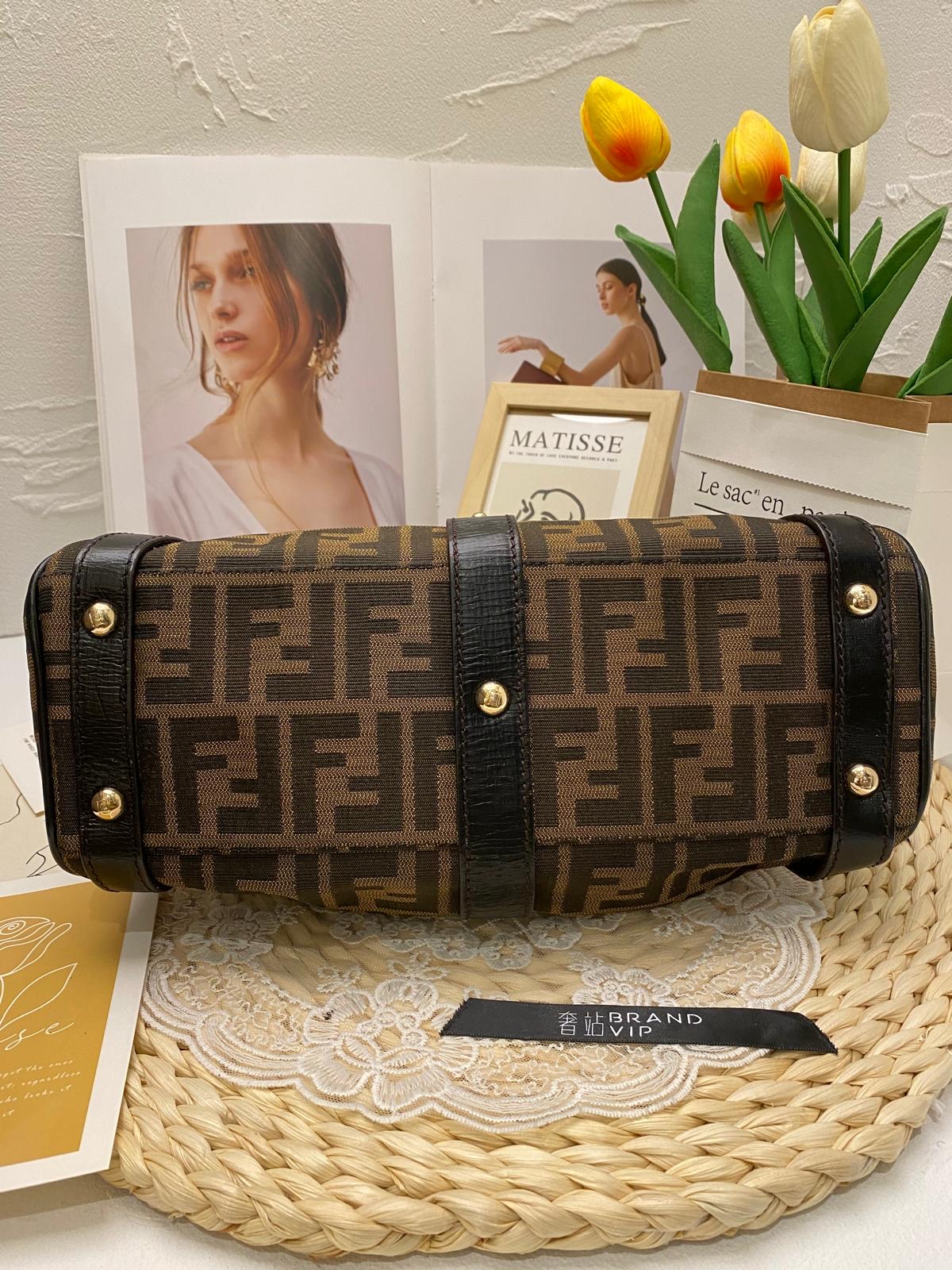 Fendi Zucca Print Canvas Magic Bag