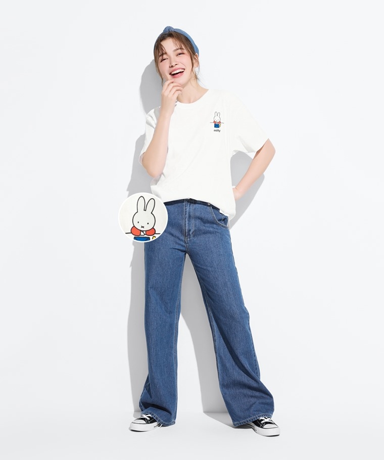 預購 miffy TW 寬鬆版 棉 tee 07