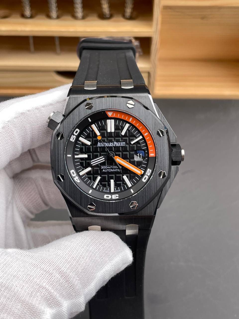 🚀爱彼皇家橡树15707 黑陶瓷/42mm/9015机💯