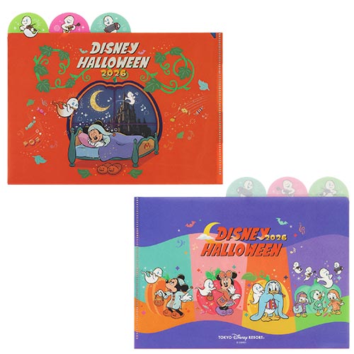 【預訂】TDR Disney Halloween 2026 - folder set 2p