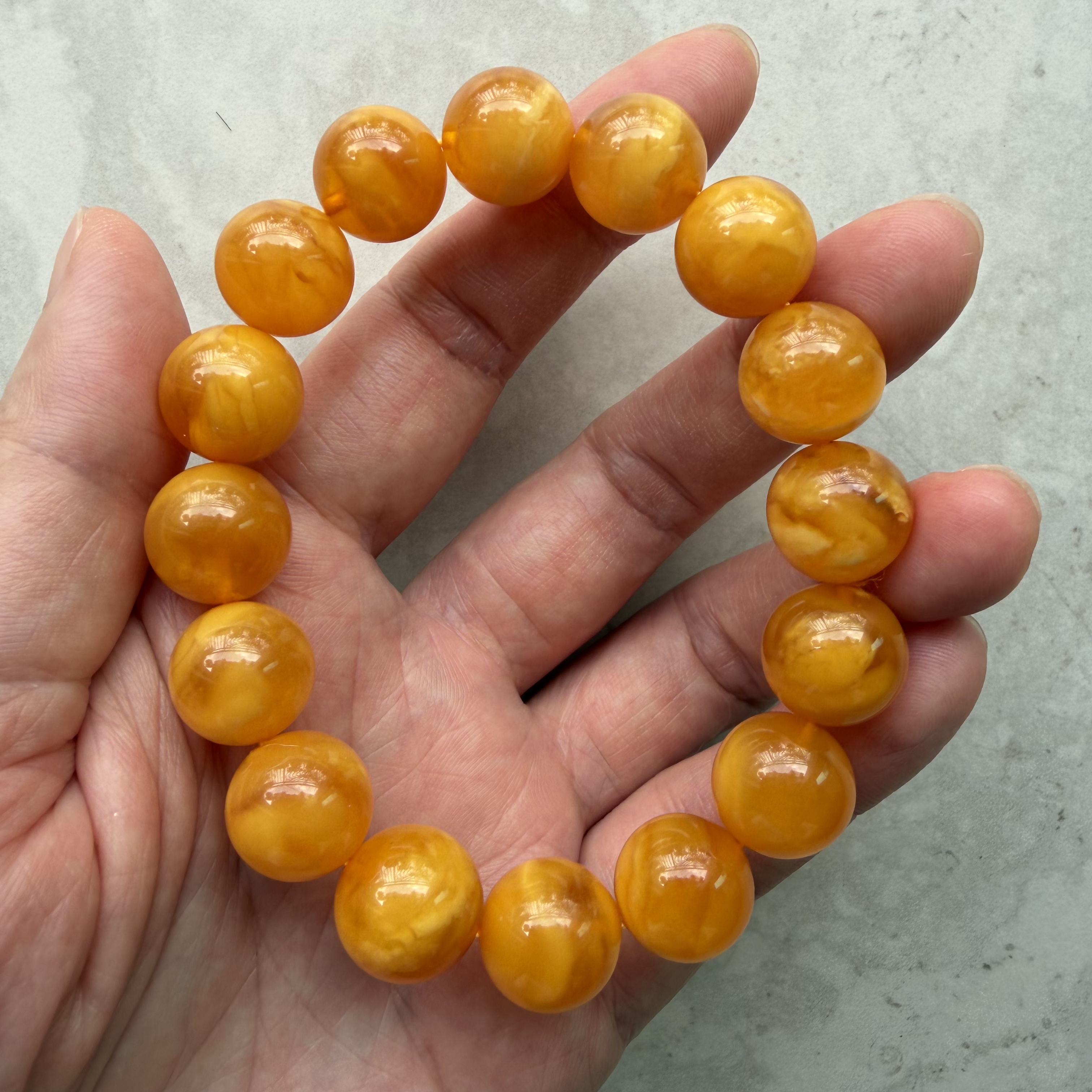 ［閉店一口價］12+mm波羅的海小年份老蠟手串