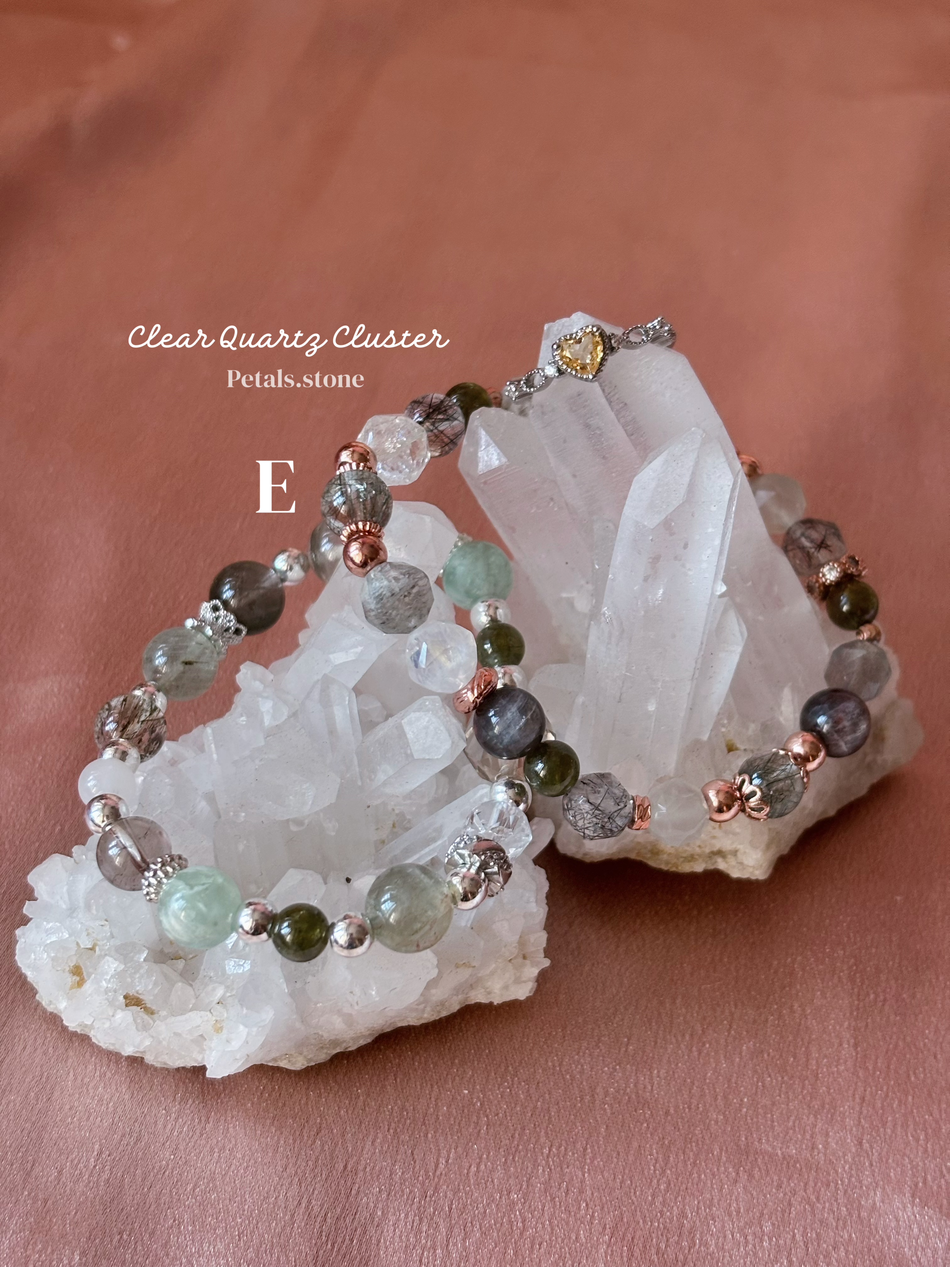 🤍Clear Quartz Cluster | 精緻白晶簇📎