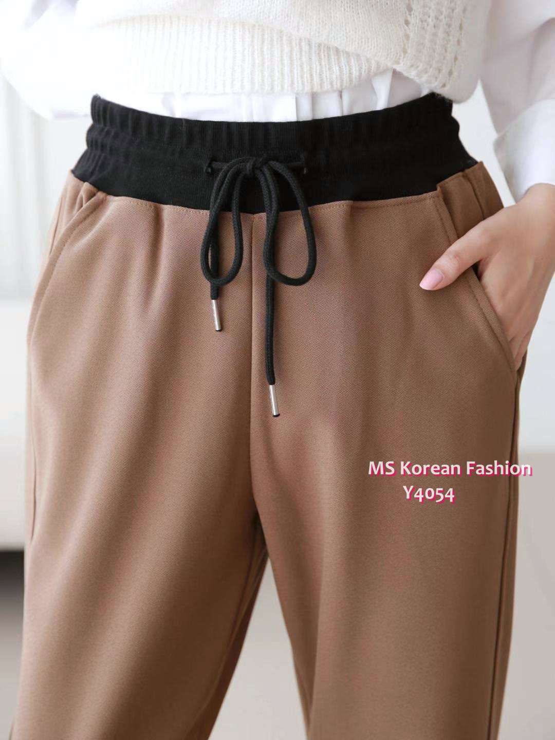 Y4054 小修腳休閒褲
