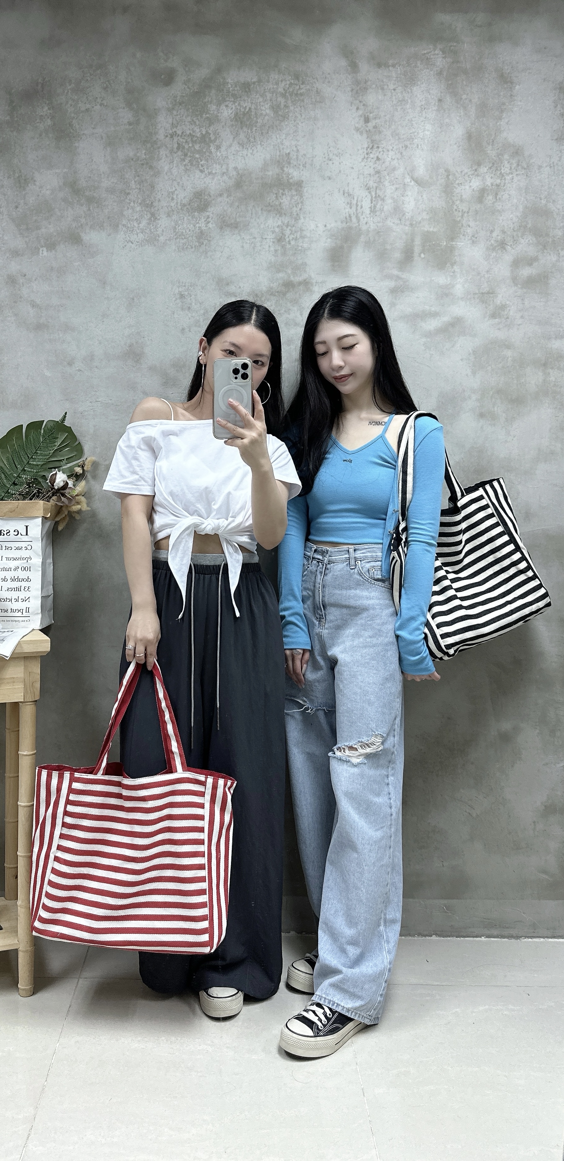 L15 V領背心+外套Set
