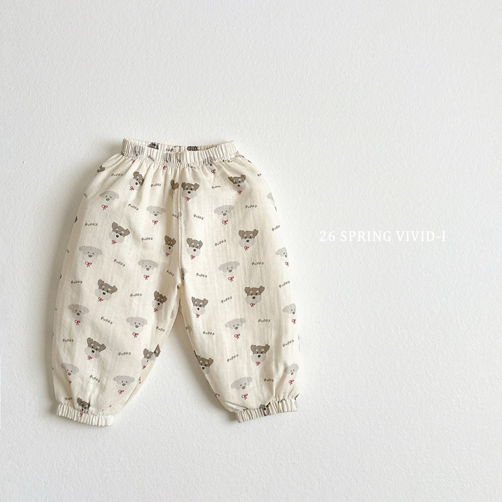 🌸預訂 韓國直送🌸🇰🇷VIVIDI九色創意圖案寬鬆束腳褲