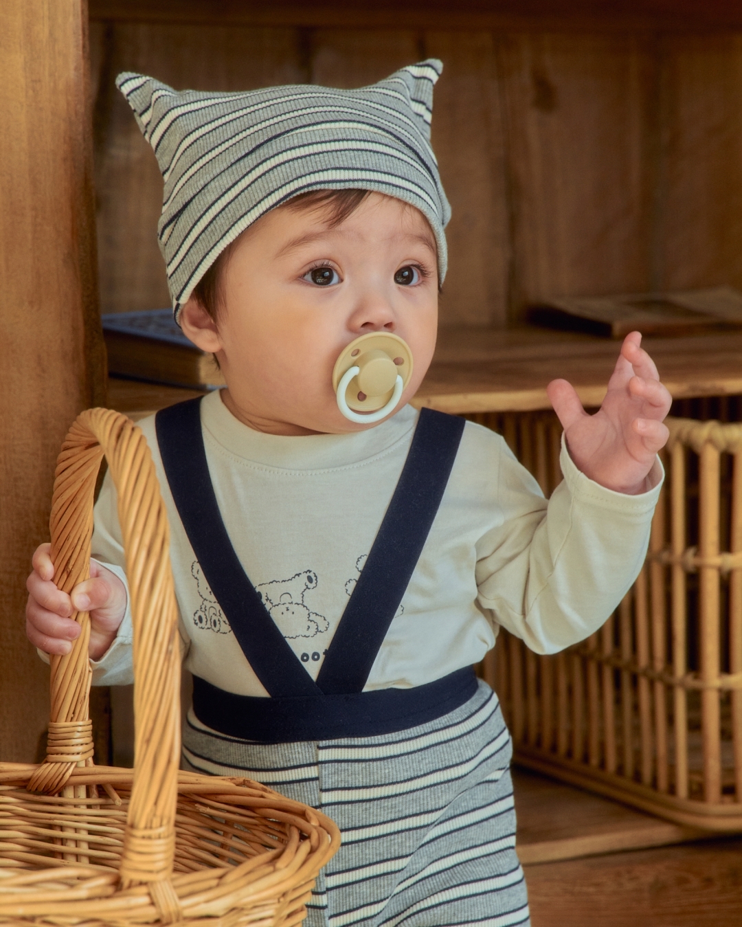 🇰🇷Oottbebe suspender leggings