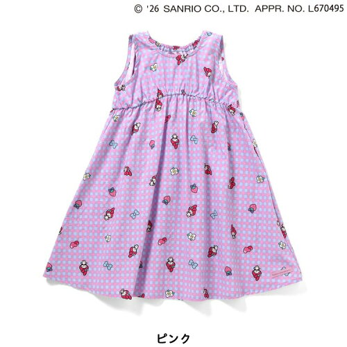 🆕【⭐訂購⭐】🇯🇵日本直送🌀#Sanrio 印花 格紋背心連身裙［4款選］🌀 [ELDA-0263][260529]