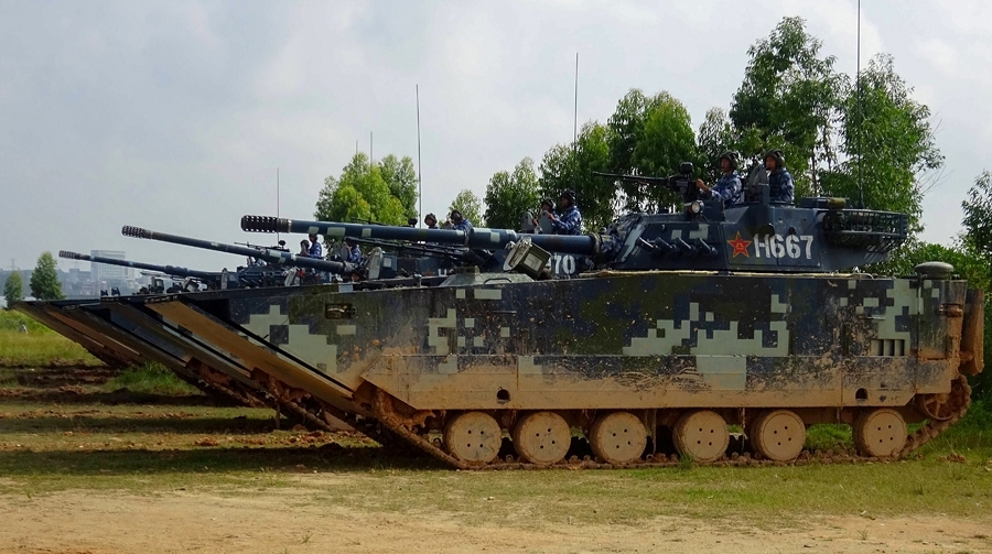 MINICITY N比例 (1:160) 軍事系列 中國05式兩棲戰車