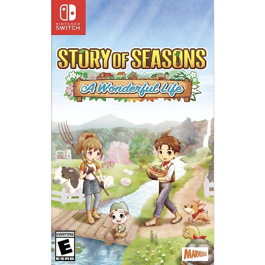 (🔥NEW RELEASE🔥) Story of Seasons A Wonderful Life (Nintendo Switch) Digital Download