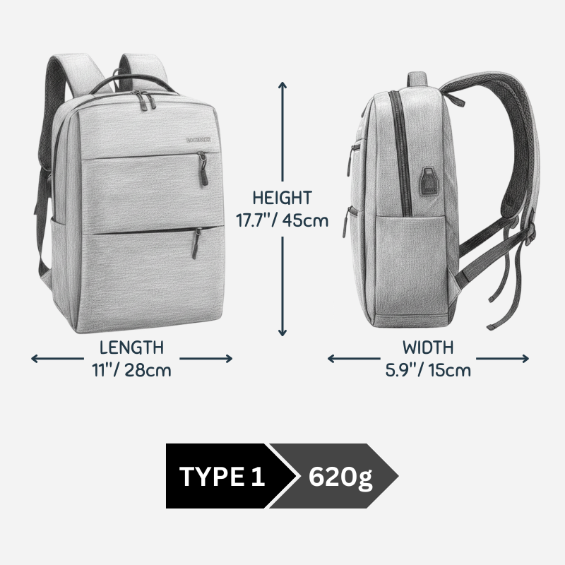 3 in 1 Backpack Set