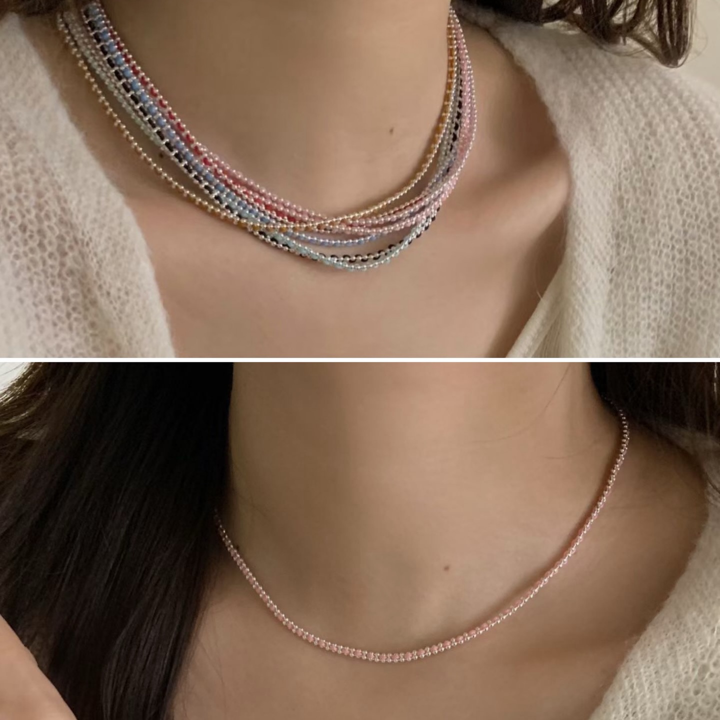 CUN46 編織繩頸鏈