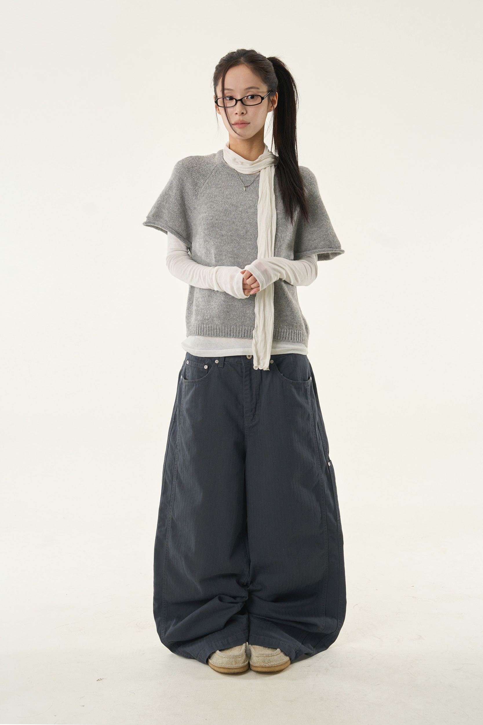 Pocket Wide Leg Cargo Pants