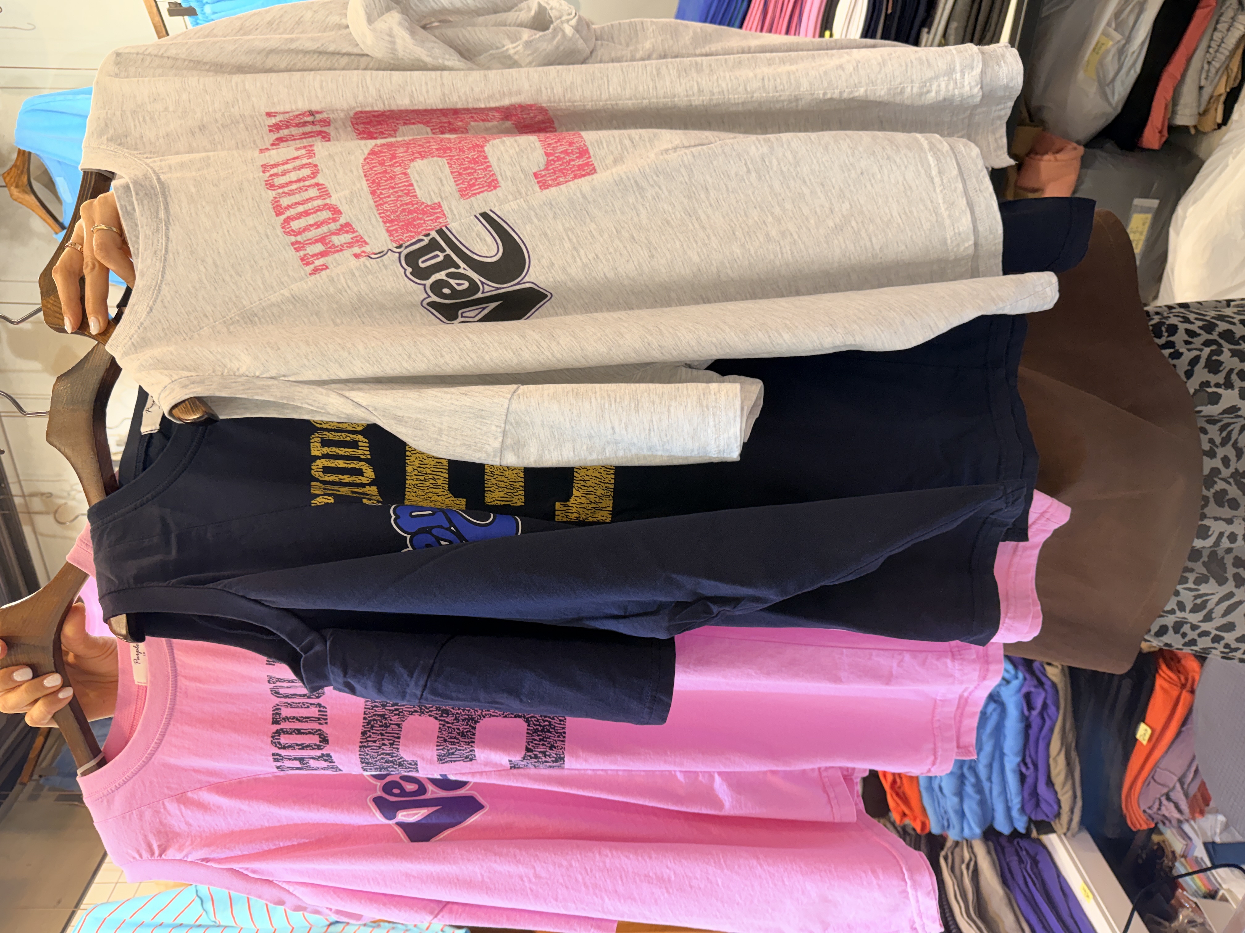33 printed loose tee
