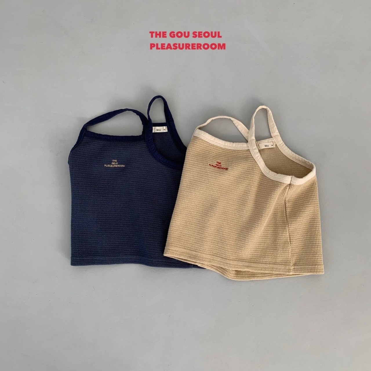 Gou | Vest (Beige XS80-90/Navy S90-100)