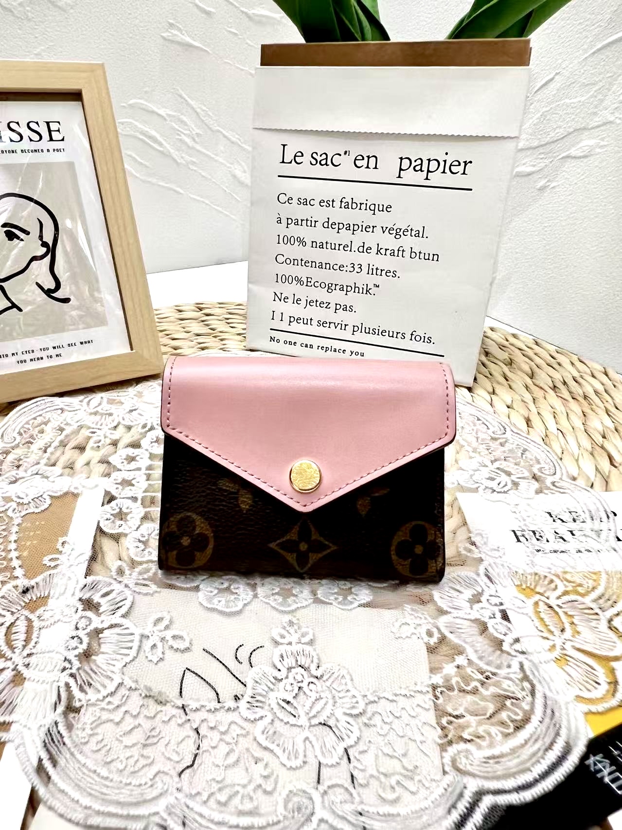 Louis Vuitton Zoé Wallet（附贈原廠盒 塵袋）