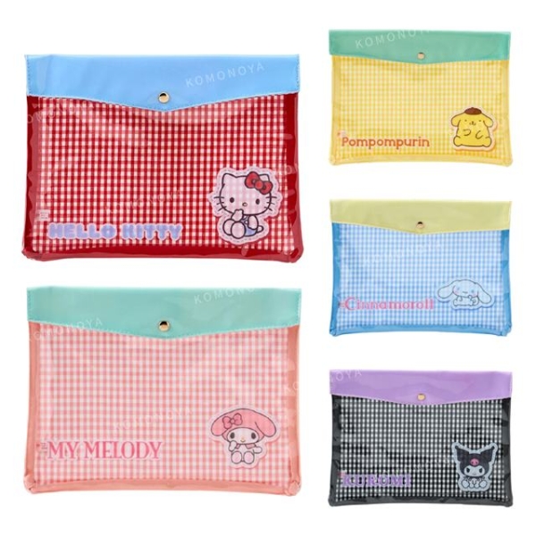 Sanrio A5 PVC橫式文件套
