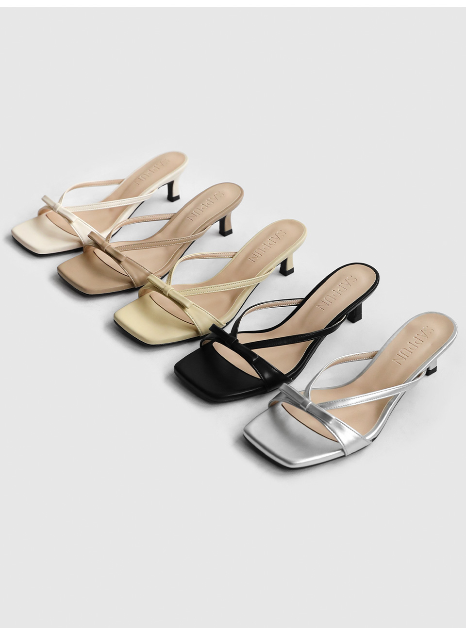 [代購] Sappun Kariel Sandal Mules (5cm)