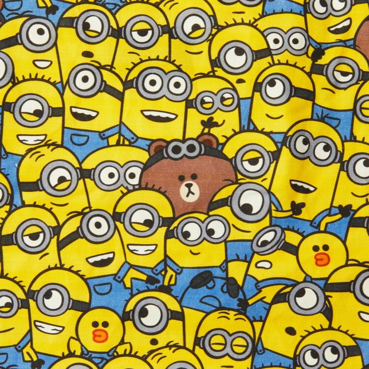 [現貨] [日本直送] MINION X BROWN & FRIENDS 環保袋 {TF895378}