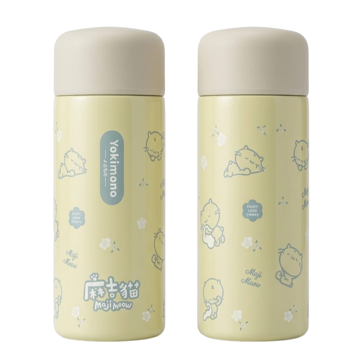 Yokimono x 麻吉貓迷你保溫杯-150ml 