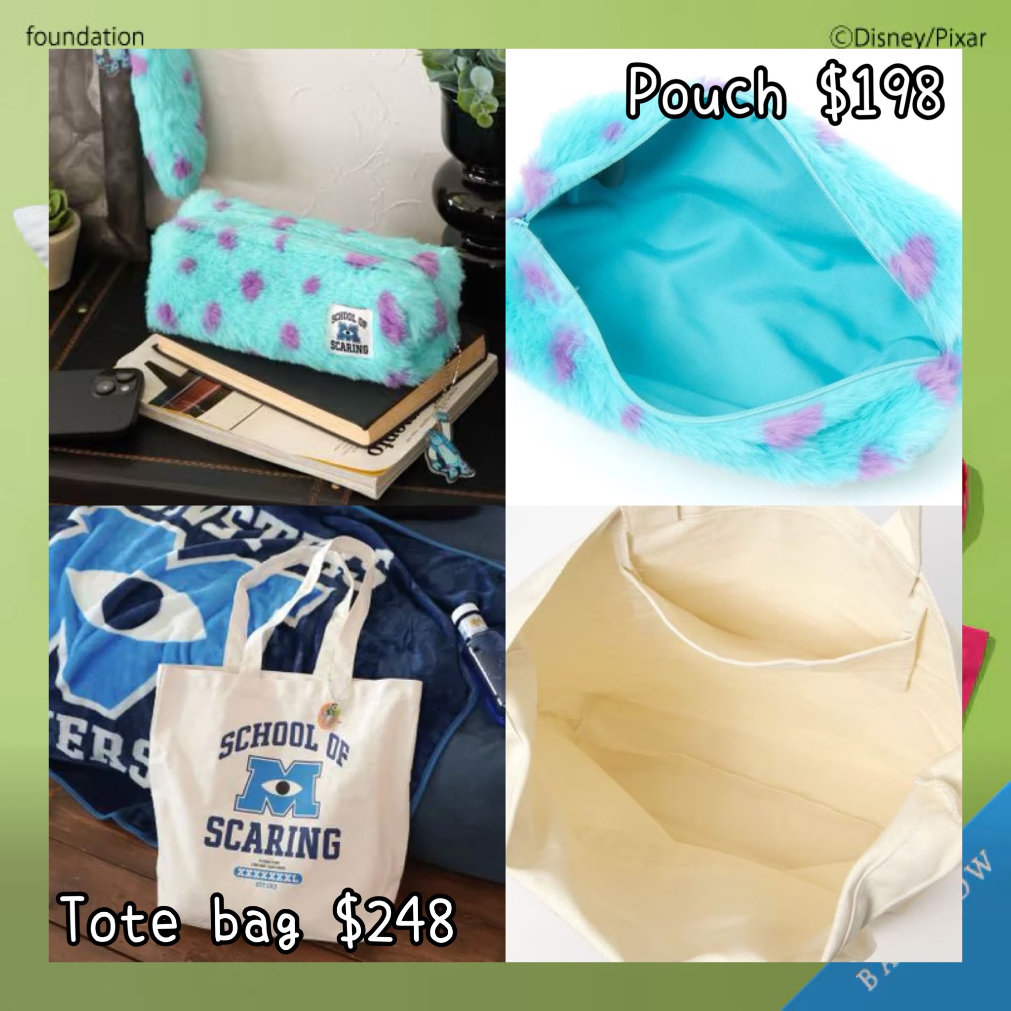 ：日本：9月中旬日本發貨 《BAYFLOW》 POUCH TOTE BAG