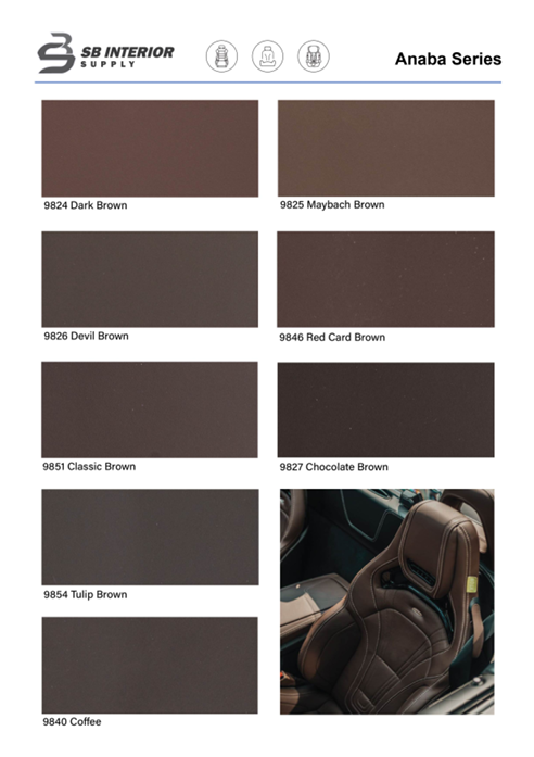 HIACE SEAT I DASHBOARD I DOOR TRIM WRAP NAPPA LEATHER