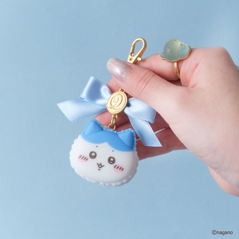 🎀【預訂】Q-POT. x Chiilkawa  馬卡龍包掛飾 - Hachiware