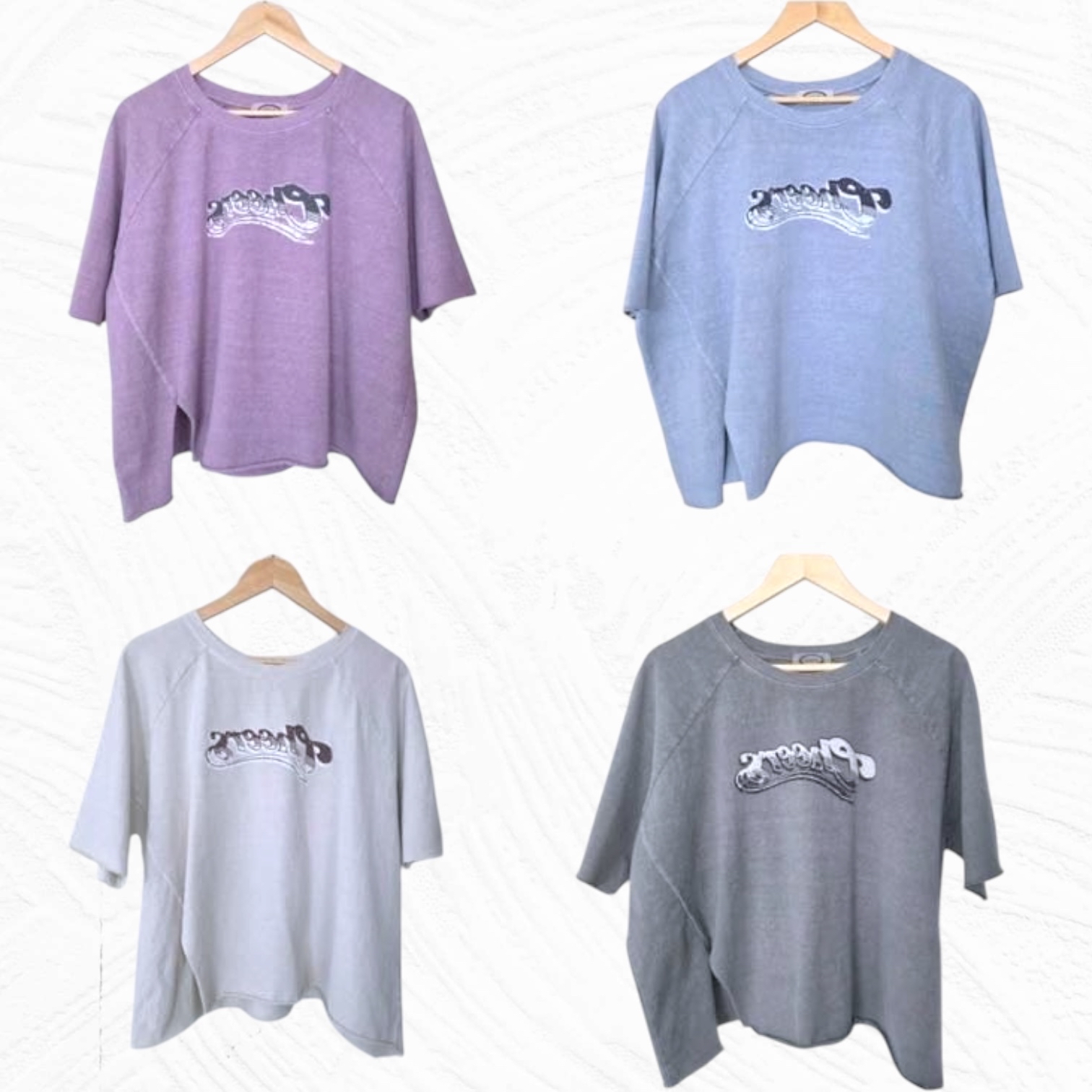 221282 “Cheers”腳開叉Tee