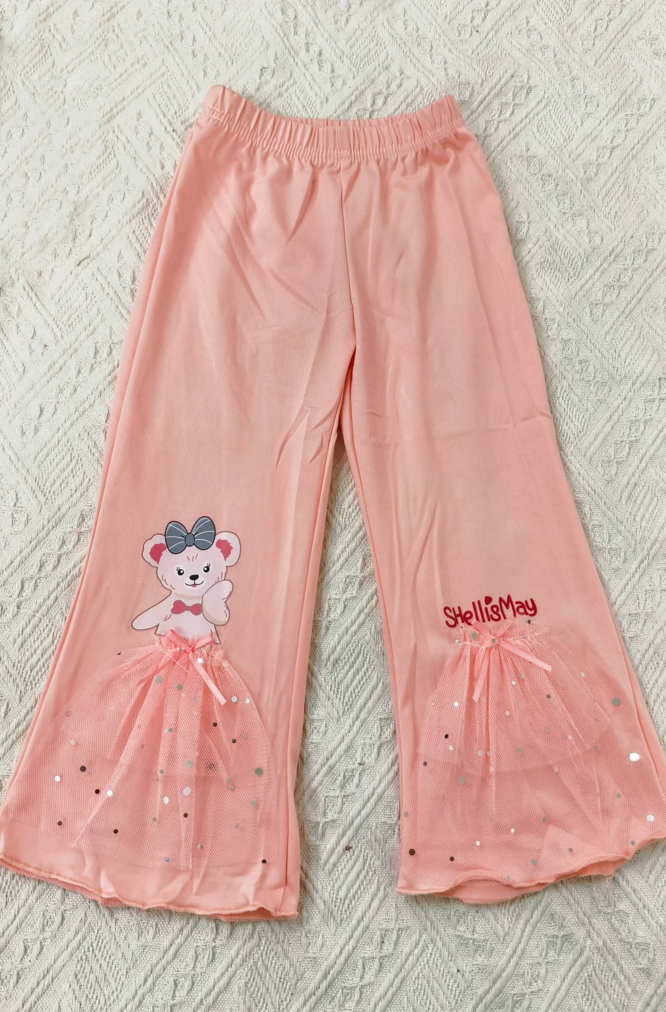 A65-A68 女童纯棉微喇legging裤