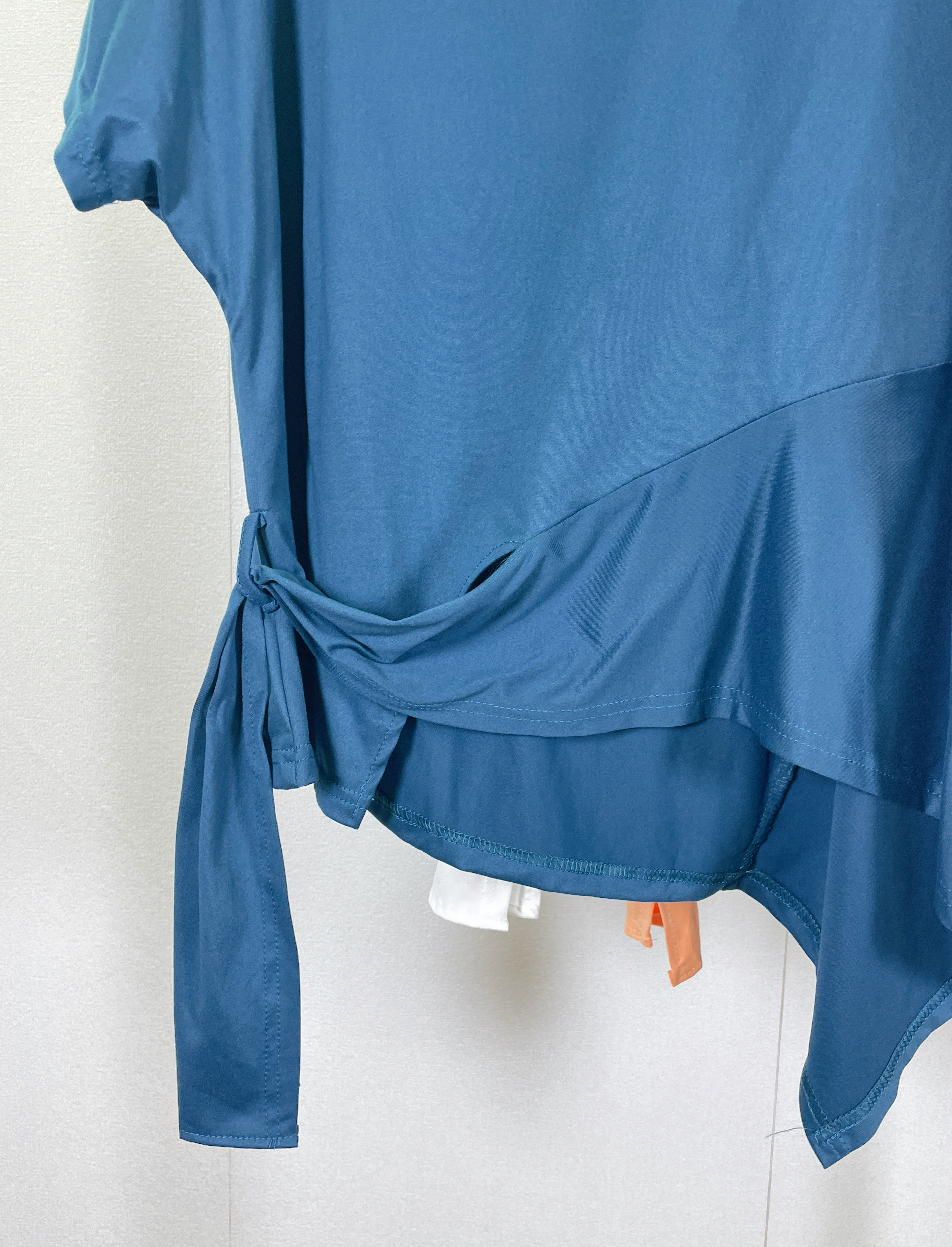 K5552 棉料衫腳穿帶短袖top