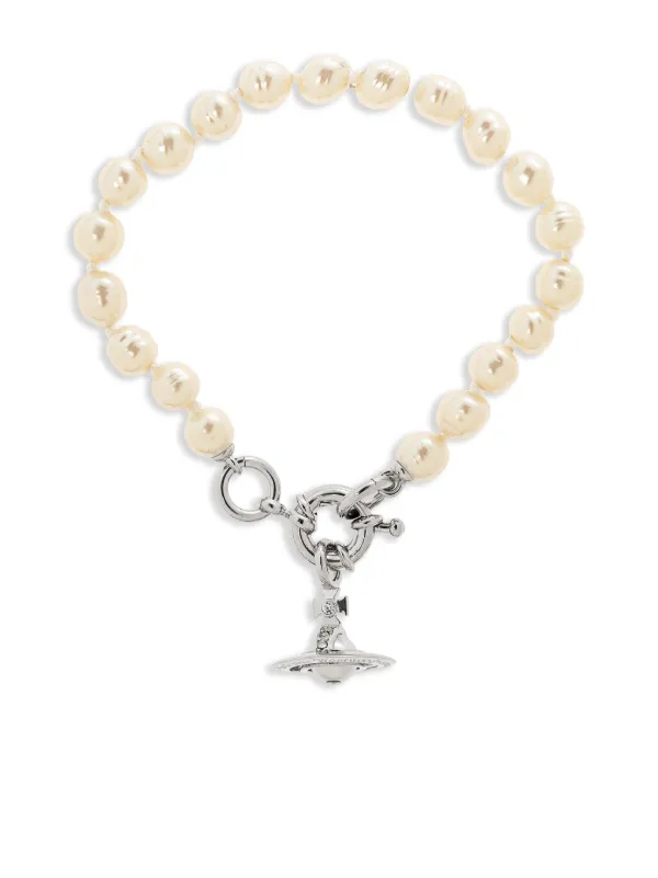 折扣 ⚡️訂貨📮Westwood 吊款珍珠手鏈 Size 1 (15.5-16cm) 2(17-18cm)