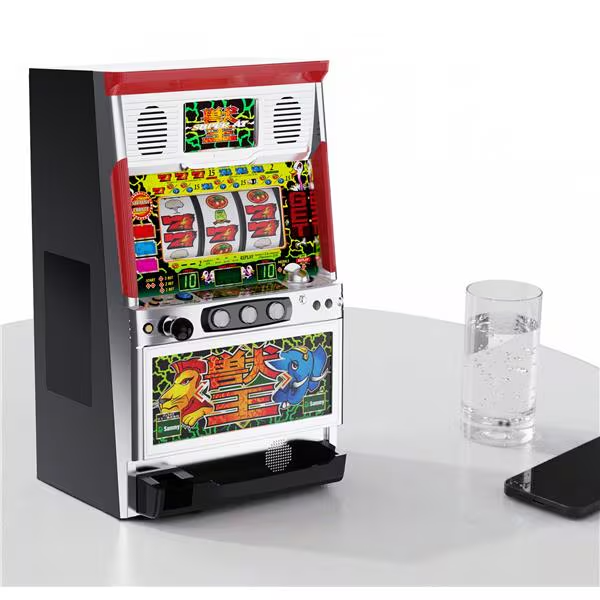 【預售 4/9】迷你彈珠拉霸機「獸王」Mini Slot Machine Beast King SLOT 獸王（Savanna Chance）— 真 (ZKMS-025) PO0820