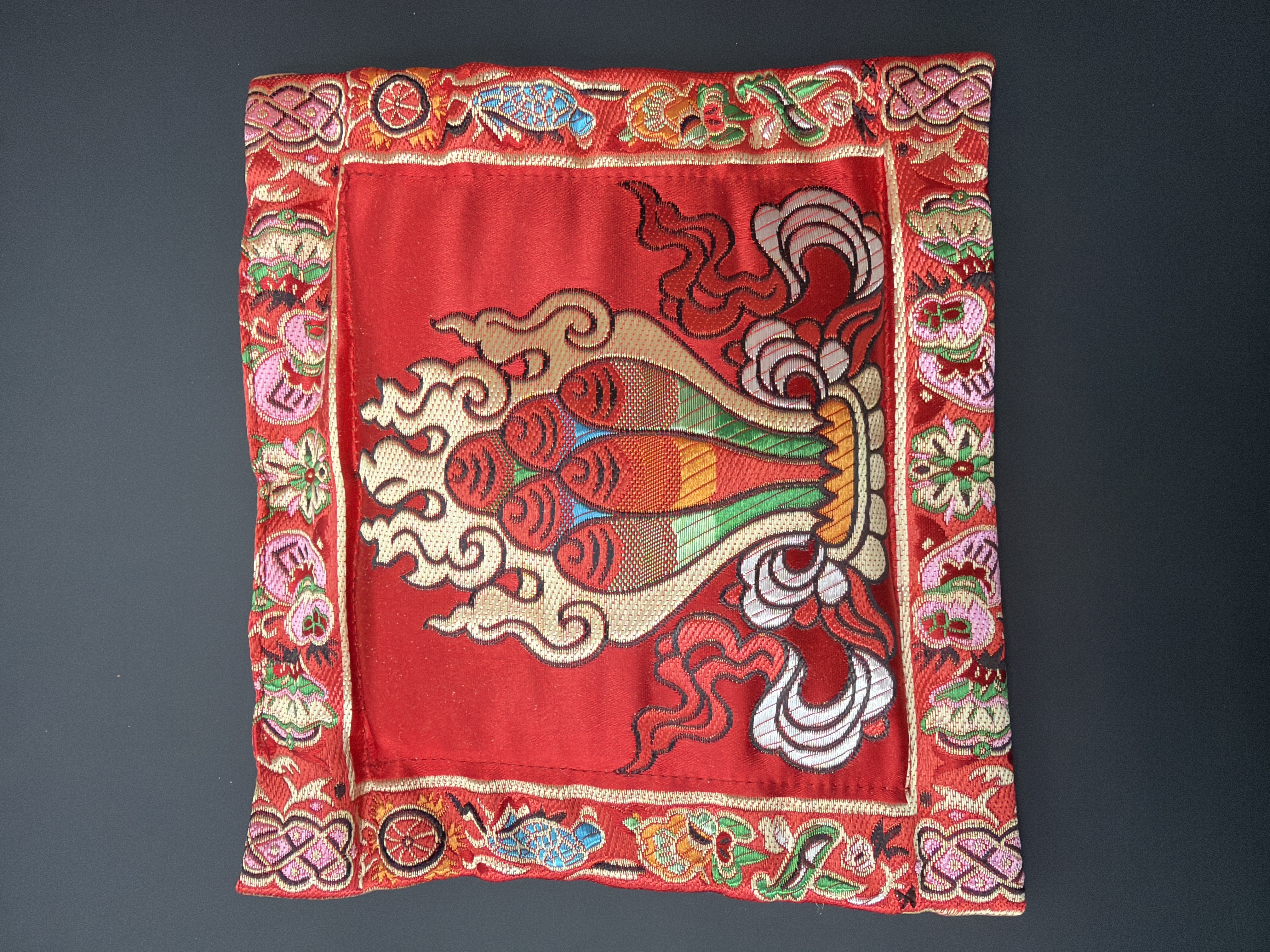 藏傳淨化香包（內含雪巴粉）20*20cm 紅寶