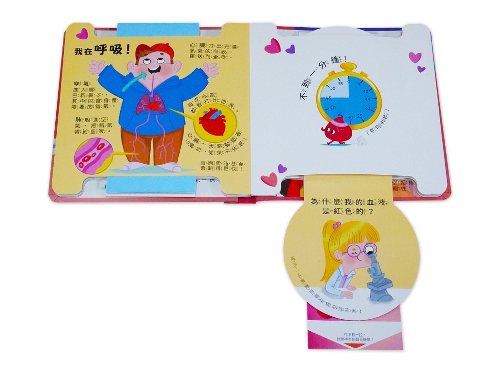 京采 抽拉百變翻翻書：身體的祕密