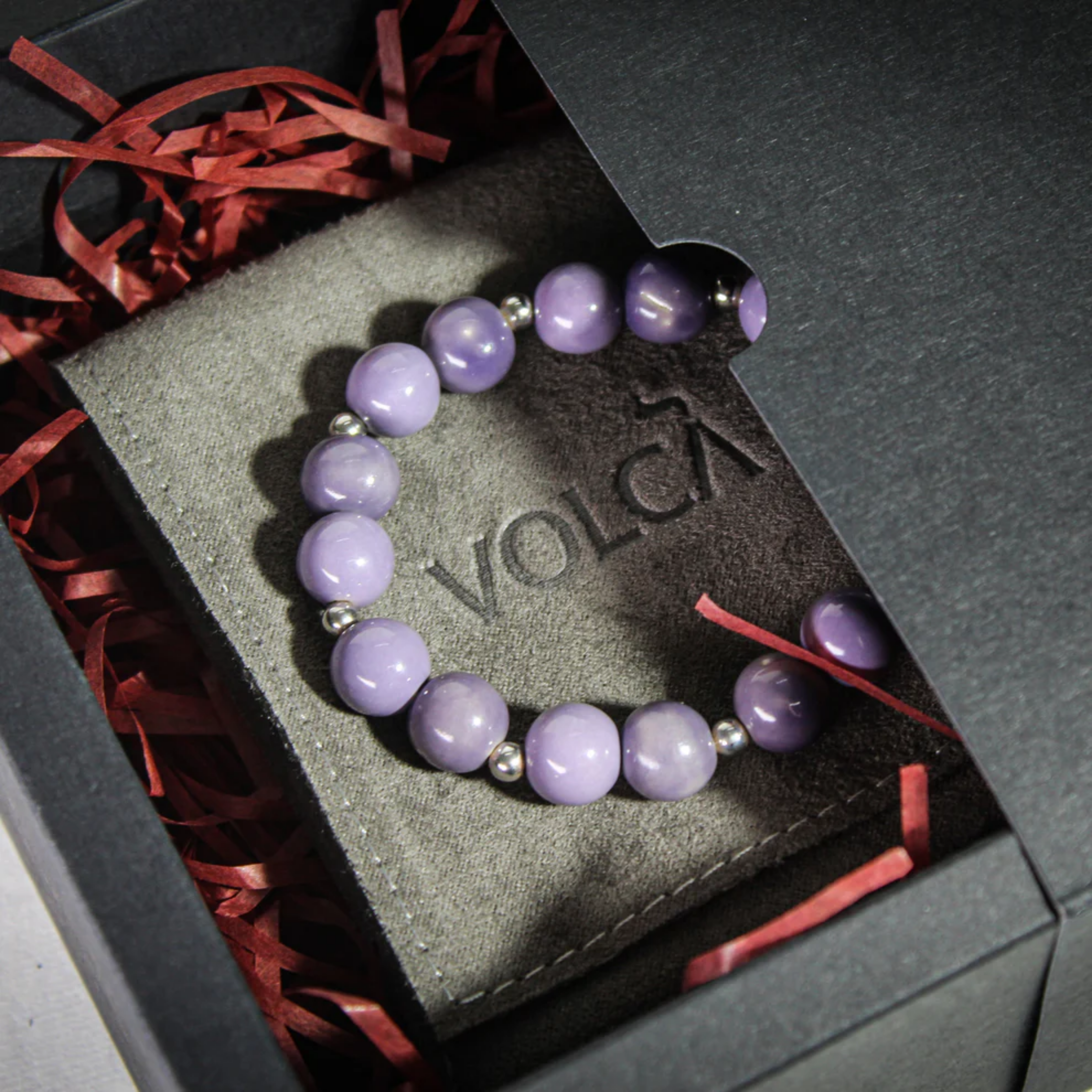 CLAYTAN VOLCA Energy Stone - FIR & Negative Ions Bracelet