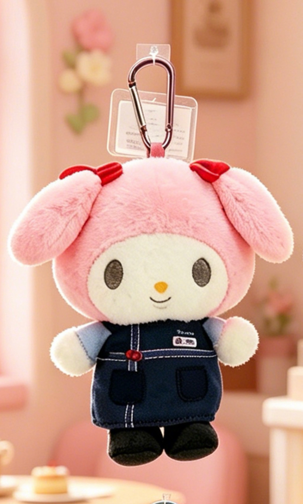 ［7月尾到貨] Sanrio 店員系列公仔掛件