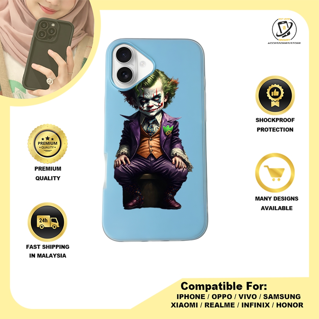 JELLY CASE PHONE FOR IPHONE - DESIGN JOKER C