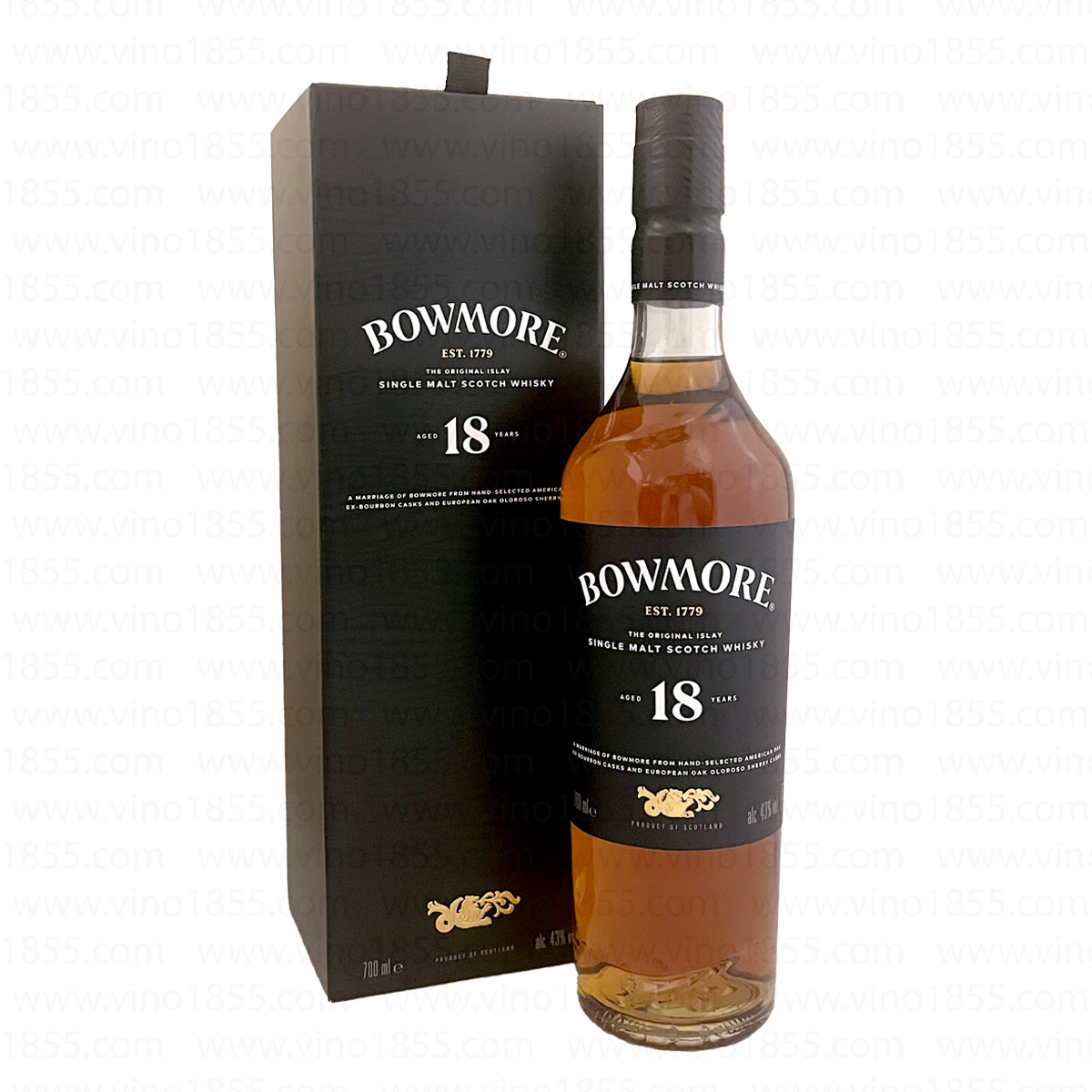 Bowmore 18 Yrs Single Malt Whisky 700ml