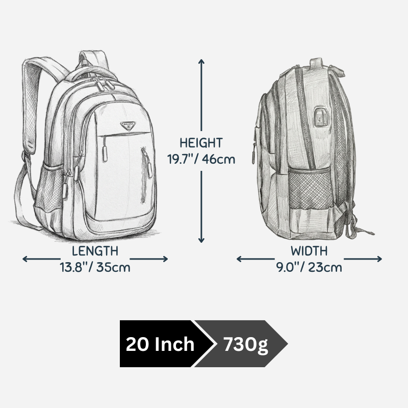 18 / 20 Inch Office Backpack