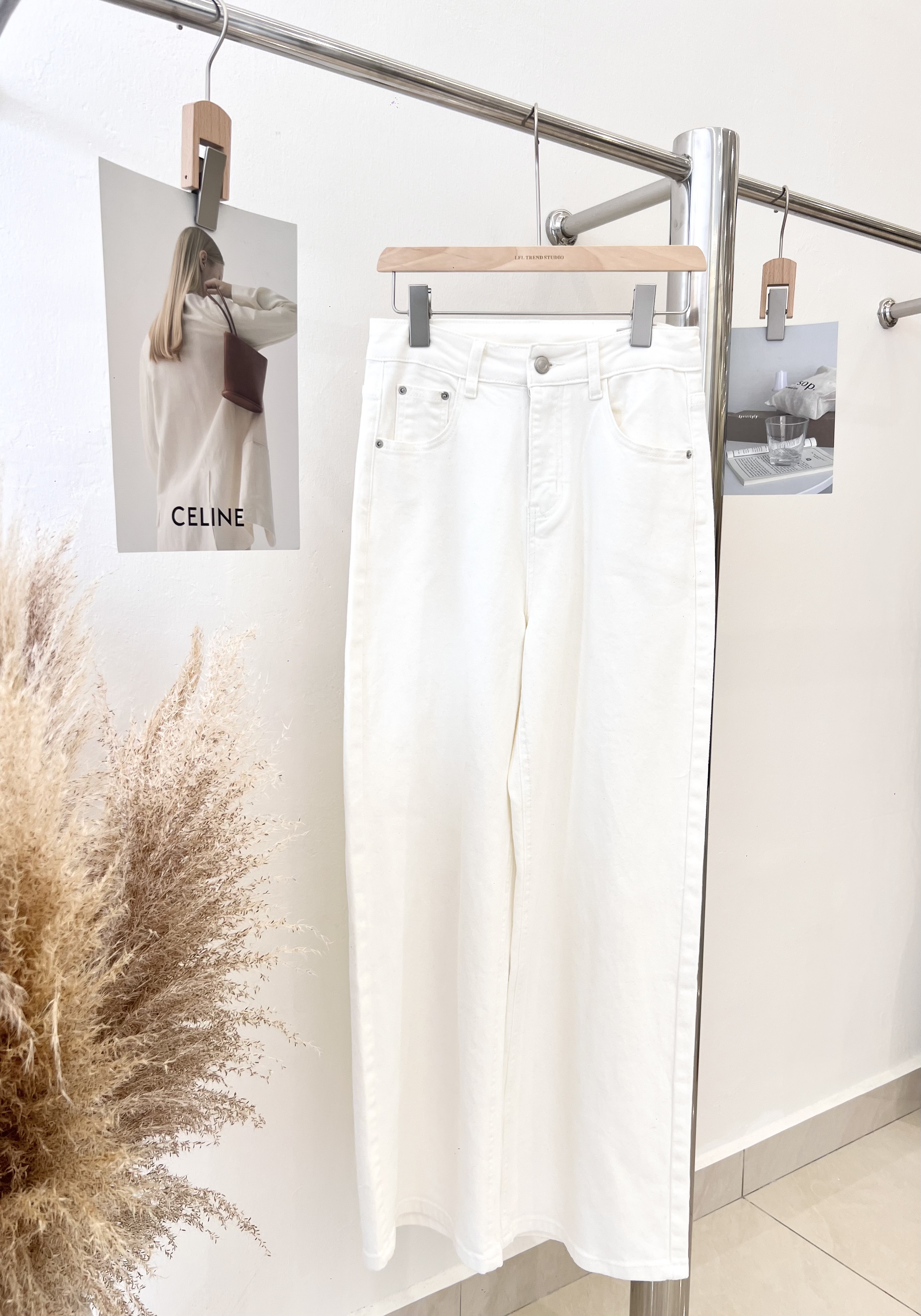 6885 爆款显瘦牛仔长裤