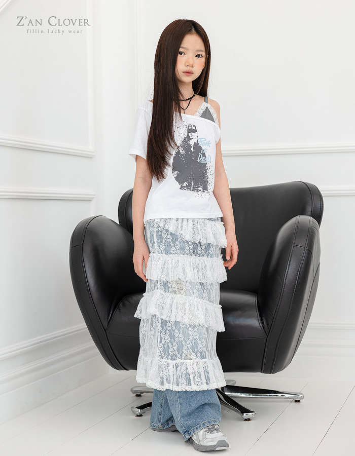 🇰🇷ZAN CLOVER半身長裙